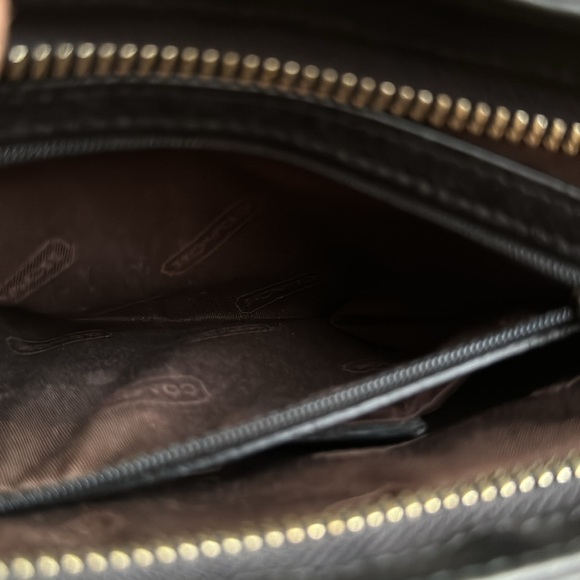 VINTAGE COACH SADDLE BAG black LIKE NEW CONDITION - Picture 11 of 16